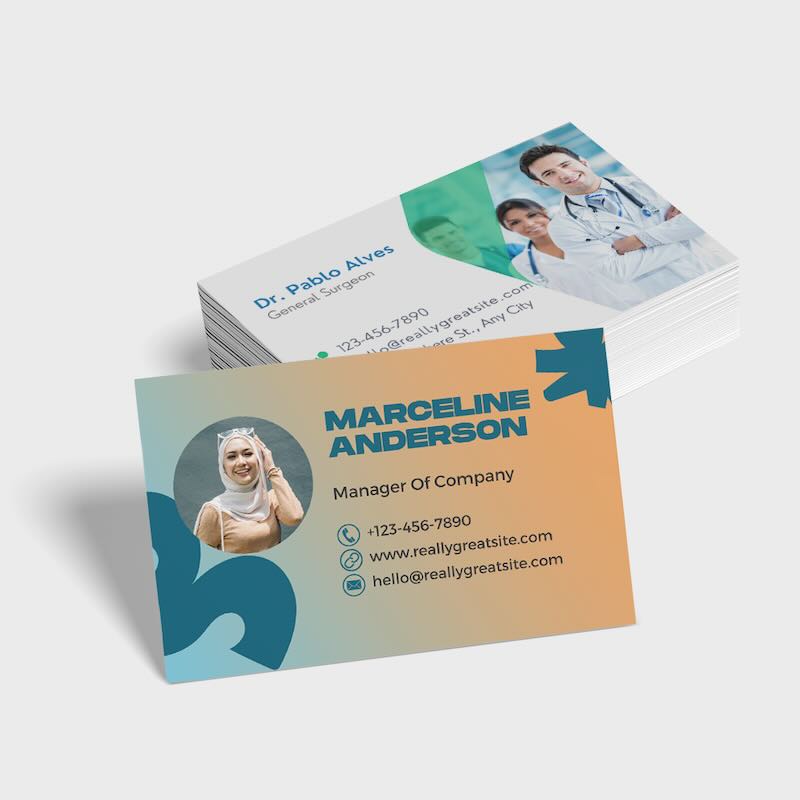 standaard visitekaartjes