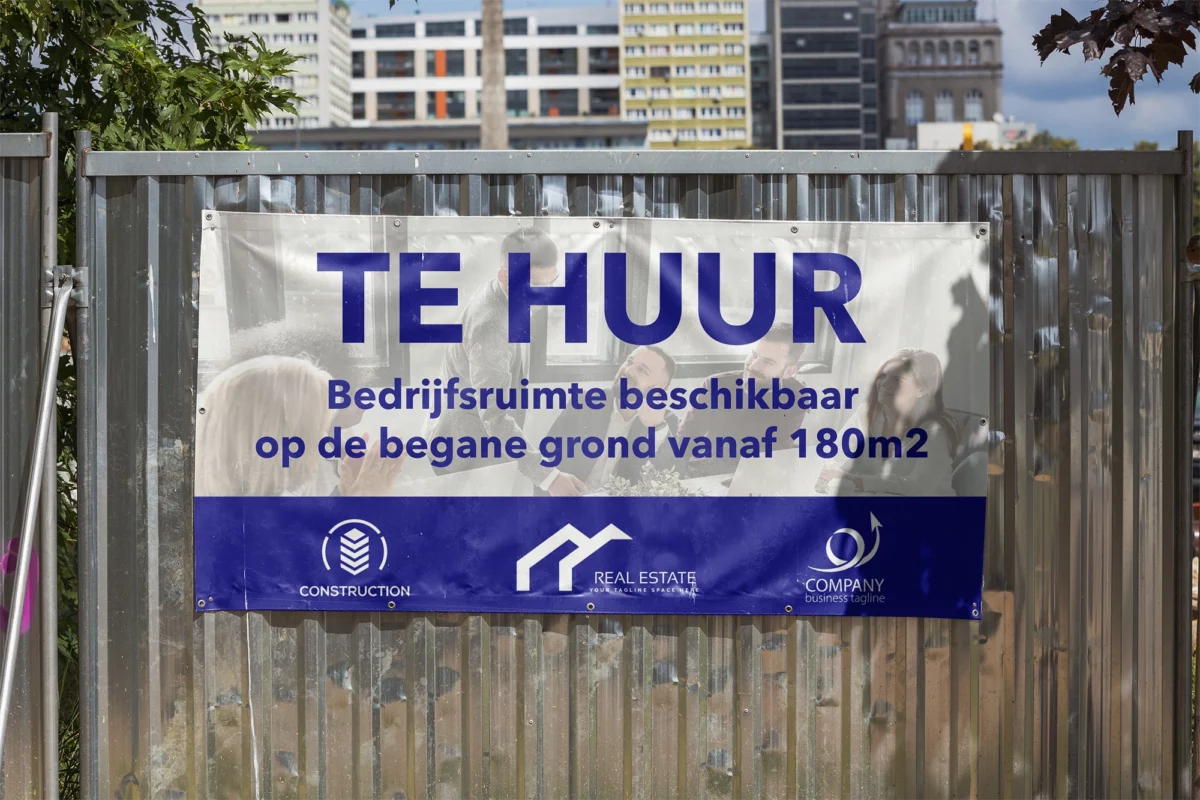 Spandoek bedrukken